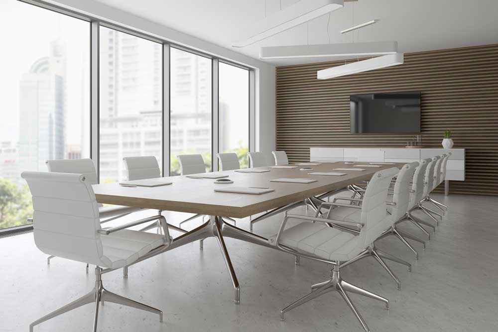 Clean Boardroom